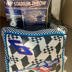 NASCAR Racing Stadium Throw Blanket & Pillow